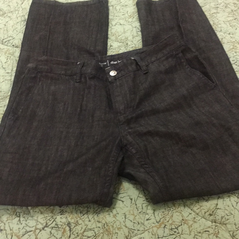 Liz Claiborne jeans/slim bootcut(black) - Picture 7 of 10